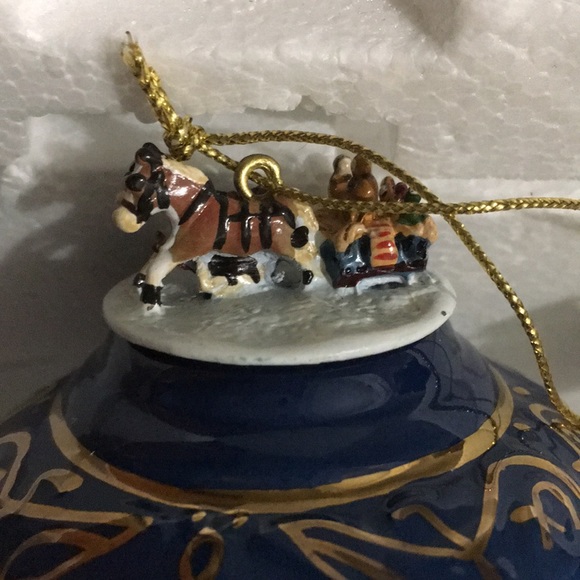 💥CHARITY SALE Terry Redlin Vintage Bradford Exchange Christmas Baubles - Picture 7 of 14